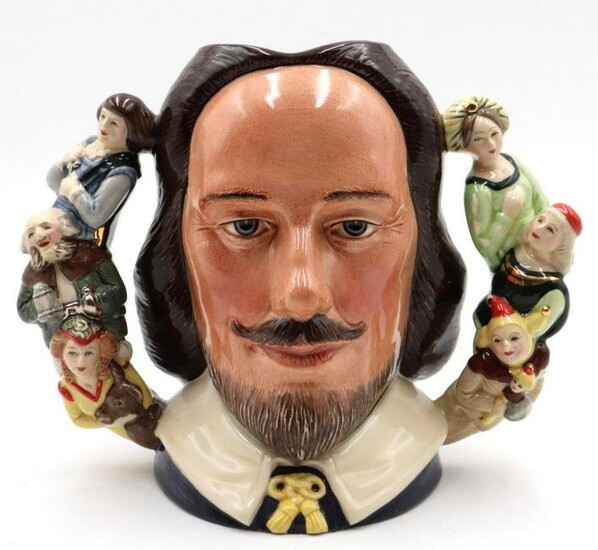 Royal Doulton "William Shakespeare" Porcelain Toby Mug