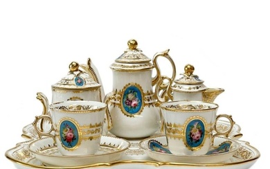 Royal Vienna Style Continental Hand Painted Porcelain