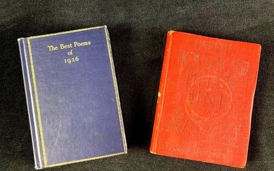 Set of (2) Books Early 20th Century