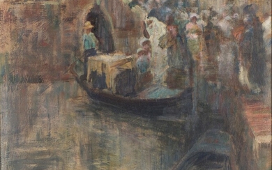 Sposalizio, ALESSANDRO MILESI (Venezia, 1856 - 1945)