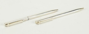 Tiffany & Co silver propelling pencil and ball point pen, ho...