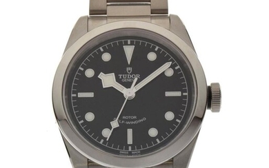 Tudor - Black Bay 41 stainless steel automatic wristwatch,...