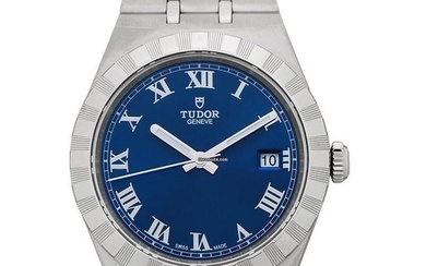 Tudor Royal 28500-0005 - Tudor Royal Automatic Blue Dial Steel Unisex Watch