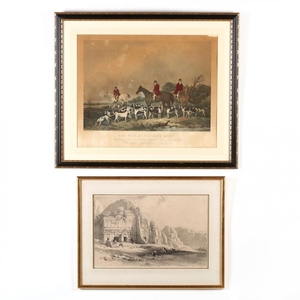 Two Framed British Prints