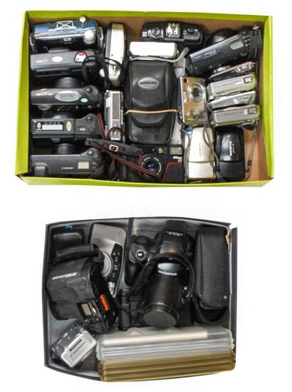 Various Compact Cameras including Olympus AZ300, , 2xOlympus MJU...