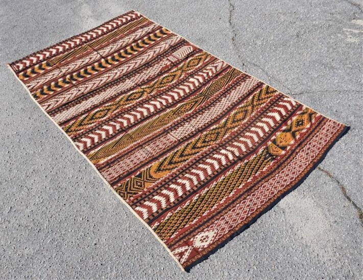 Vintage Moroccan Tribal Carpet