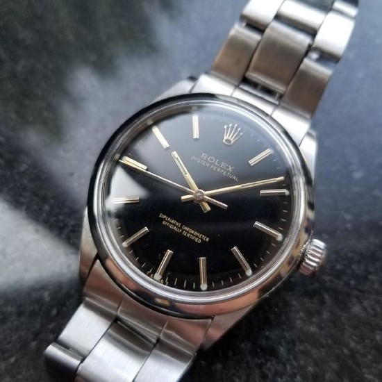 ROLEX Men's Oyster Perpetual 1002 Automatic, c.1971