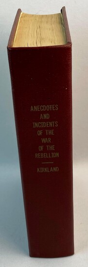 1866 The Book of Anecdotes of The War of The Rebellion by Frazar Kirkland Illustrated FIRST EDITION