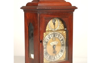 18th century Joseph Smith of Chester Mahogany bracket clock,...