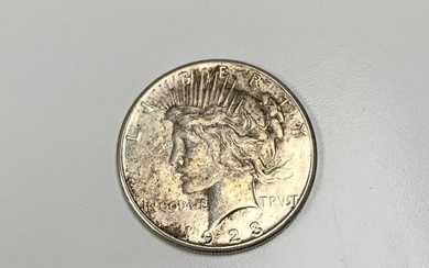 1923 S USA Peace Morgan Dollar