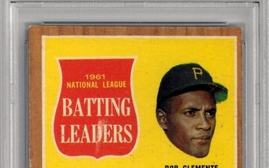 1962 topps NL batting leaders card