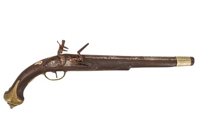 19th Century Ottoman Balkan Flintlock Pistol