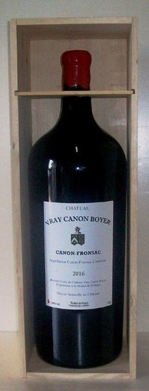 2016 Château Vray Canon Boyer Canon-Fronsac - Bordeaux - 1 Belshazzar (12.0L)