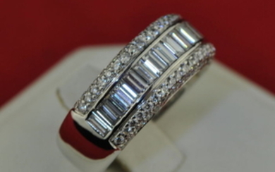 Exclusive Luxury - 18 kt. White gold - Ring Diamond