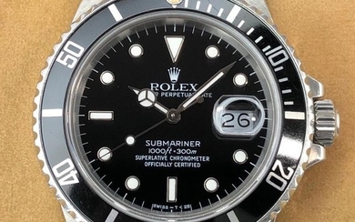 Rolex - Submariner Date, Very Rare "Zorro" Dial - 168000 - Men - 1980-1989
