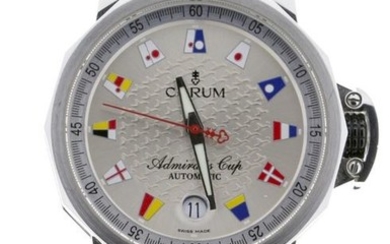 Corum - Admiral's Cup Throphy 41 Steel Silver Dial - 08283020/V786 - Unisex - 2007