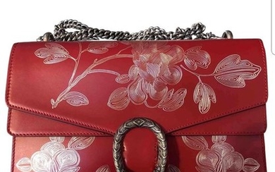 Gucci - Medium Dionysus Chinese New Year Shoulder Bag Hibiscus Red Handbag