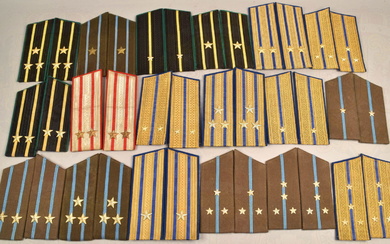 57 pairs of shoulder tabs Soviet Army since 1958