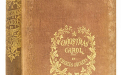 Dickens (Charles) A Christmas Carol, second edition, 1843.