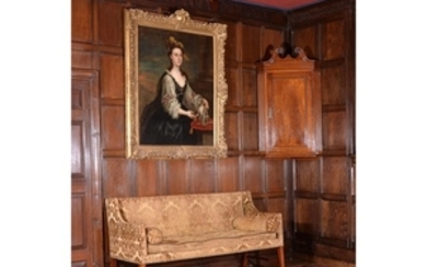 A George III chestnut sofa, circa 1790
