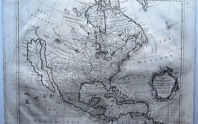 A Map of North America.West Indies.