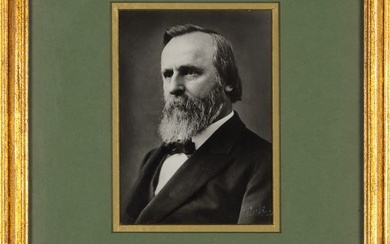 A Rutherford B. Hayes inscription