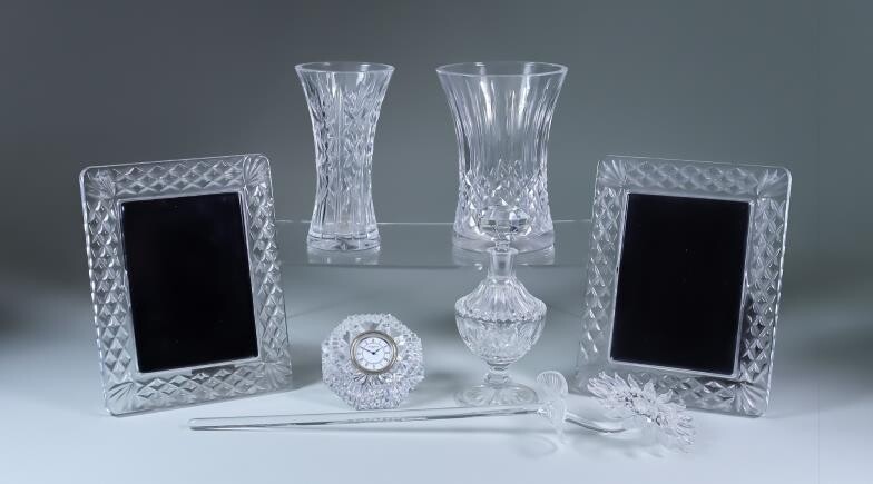 A Small Collection of Waterford Glass, including - Fleurology...