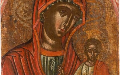 AN ICON SHOWING THE HODIGITRIA MOTHER OF GOD Greek