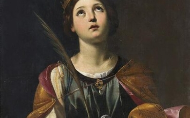ARTISTA EMILIANO DEL XVII SECOLO Saint Caterina of