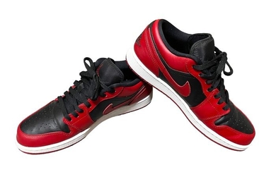 Air Jordan - 1 LOW 'GYM RED/BLACK-WHITE' Sneakers