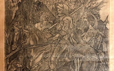 Albrecht Dürer (a partir) - El caballero la muerte y el diablo