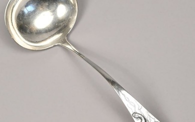 American Aesthetic Movement Sterling Silver Ladle