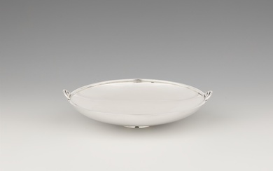 An Art Deco Copenhagen silver dish