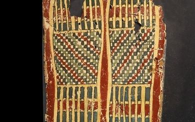 Ancient Egyptian Cartonnage Painted Feet Cartonnage