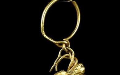 Ancient Greek Gold Gold Eros pendant - 2.5×1×2.5 cm - (1)