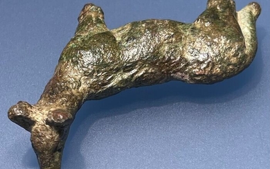 Ancient Roman Bronze Exclusive Masterfully Created Figurine of a Dog in presented in Different Positions-See Photos!