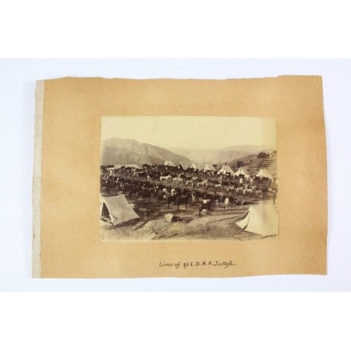Anglo-Indian Interest Photographs - including two photograph...
