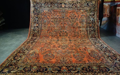 Antiker US Sarough - Carpet - 350 cm - 265 cm