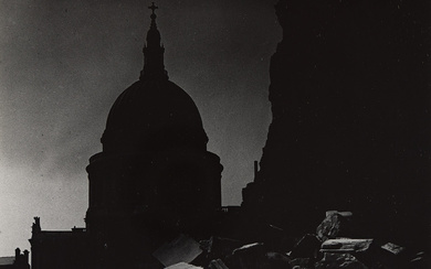 BILL BRANDT (1904-1983) St. Paul's Cathedral in the Moonlight.