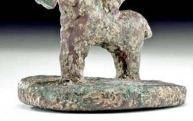 Bactrian Bronze Stamp with Horse