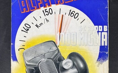 Brochures/catalogues - Alfa Romeo 6c 2300 B - 1000 Miglia - 1937 - Alfa Romeo