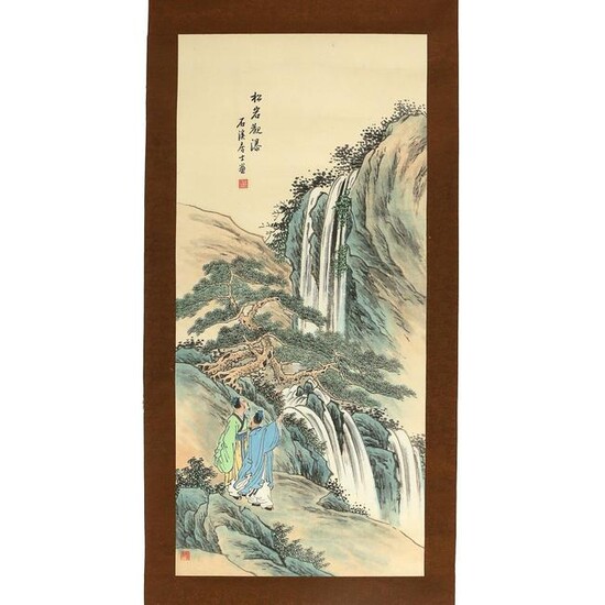 CONTEMPORY CHINESE SCROLL PAINTING
