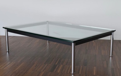 Cassina - Charlotte Perriand, Le Corbusier - Coffee table - LC 10 - Glass, Steel