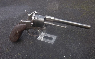 China - 1855 - Lefaucheux - Army - Pinfire (Lefaucheux) - Revolver - 12mm