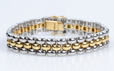 Chopard - 18 kt. Steel, Yellow gold - Bracelet