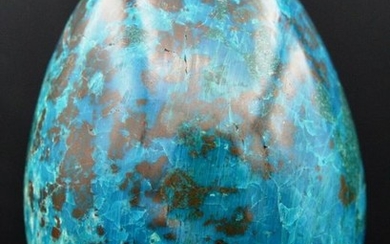 Chrysocolla & Cuprite Egg - 64×46×44 mm - 178 g