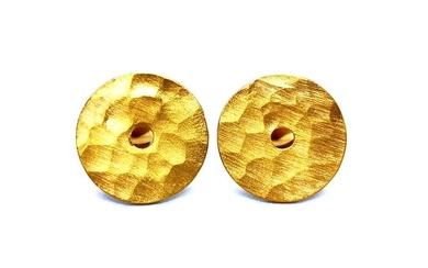 Dinh Van - 999 Yellow gold - Earrings