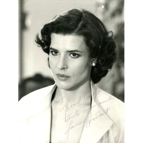 FRENCH ACTRESSES: A good selection of signed 8 x 10 photogra...