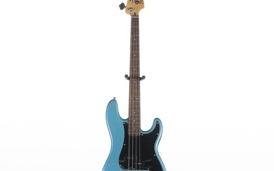 Fender Squier Precision Bass Electric Bass Guitar with Softshell Gig Bag, 2015