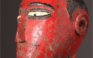 Figure - Wood - Colon - Ivory Coast - 34cm
